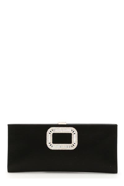 Roger Vivier Buckle Embellished Clutch Bag