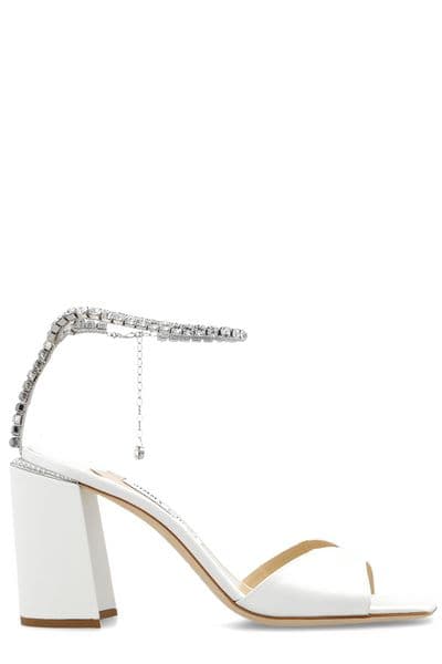 Jimmy Choo Saeda Embellished Sandals