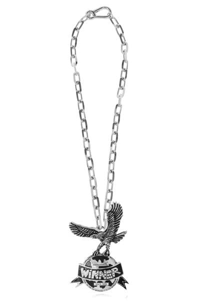 Dsquared2 Logo Charm Necklace