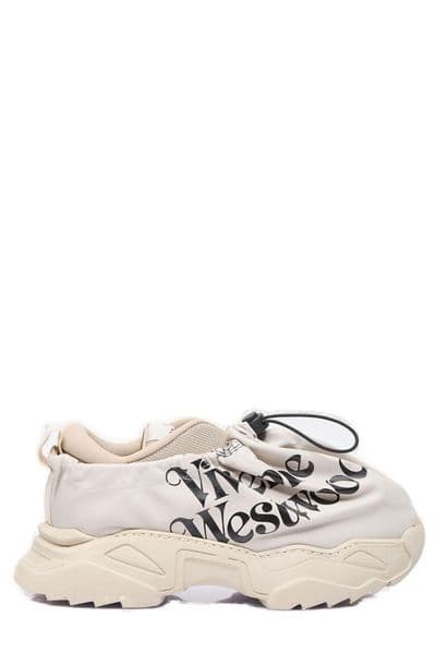 Vivienne Westwood Logo-Printed Drawstring Layered Sneakers